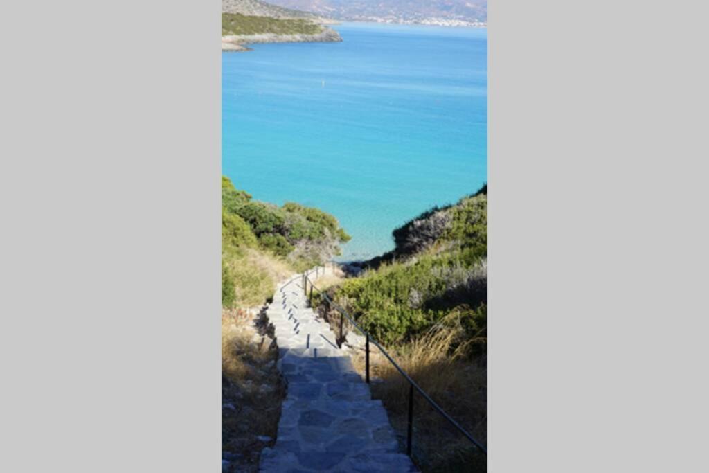 Urban Blue House Apartment Agios Nikolaos  Ngoại thất bức ảnh