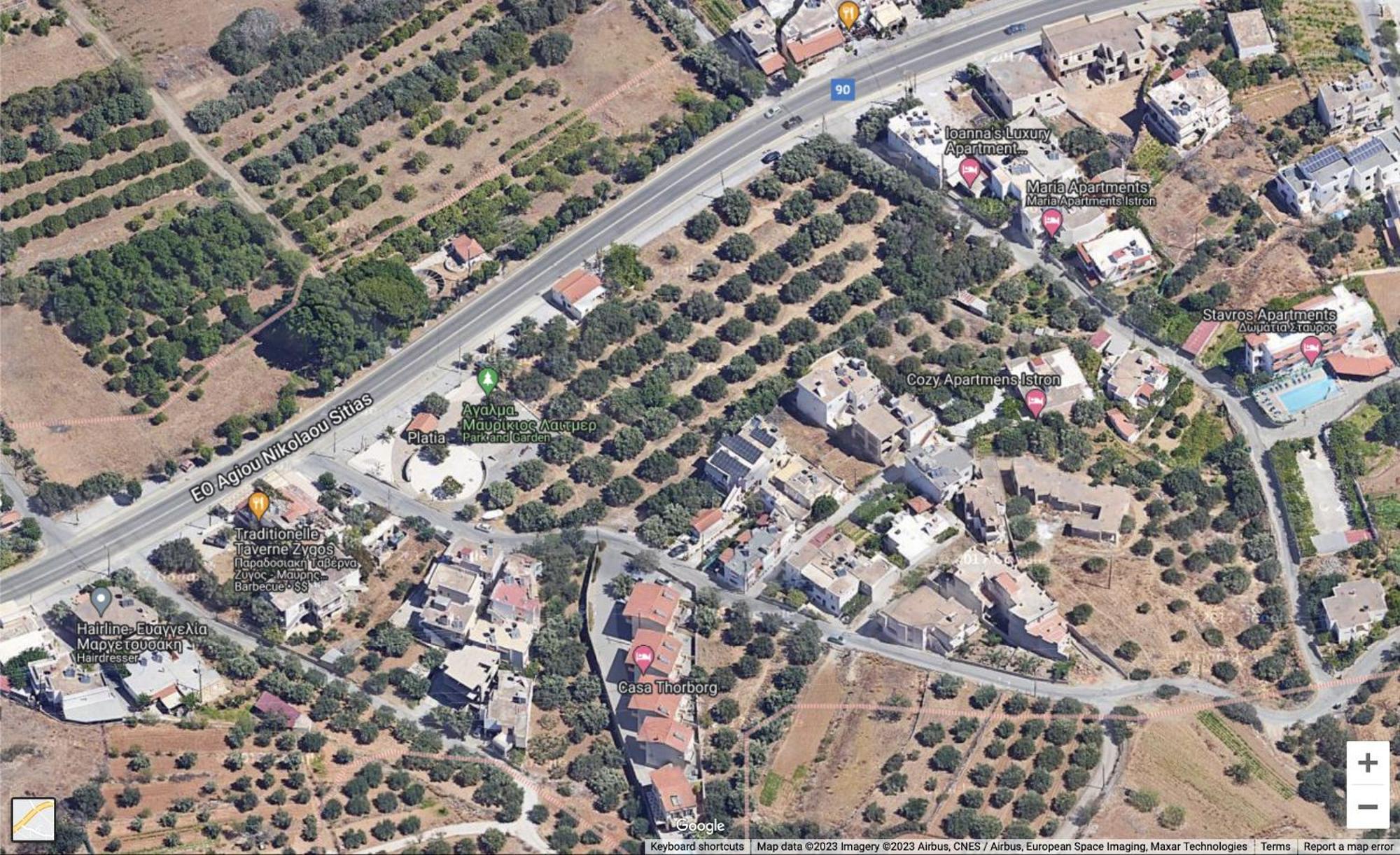Urban Blue House Apartment Agios Nikolaos  Ngoại thất bức ảnh